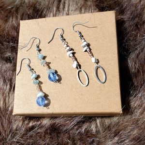 🦋Crystal Earrings Set